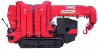 The UNIC 295C Mini Spider Crane is our most compact Mini Crane.
