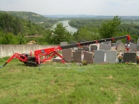 Kevin Keogh Mini Spider Crane Hire