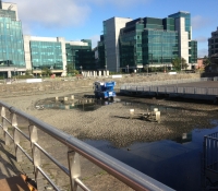 Setting up for Coors Light