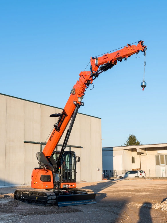 Jekko SPK60 Mini Crane Kevin Keogh Crane Hire and Sales in Ireland